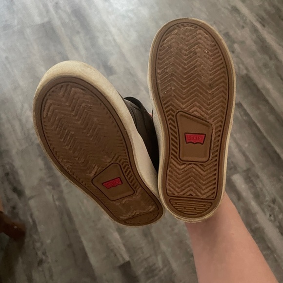 👞 Levi’s Brown Toddler Dress Shoes 👞 - Picture 4 of 7